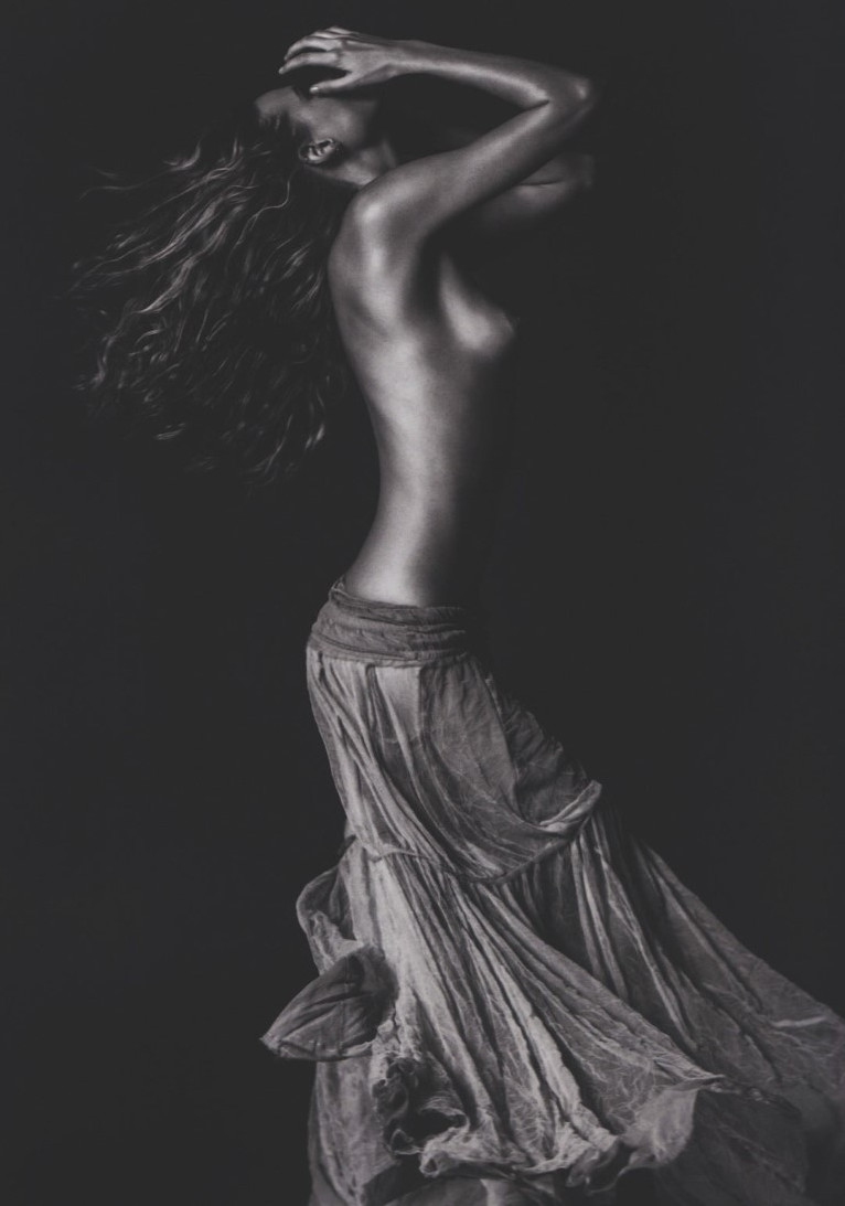 Behati Prinsloo Posing Topless  nude photo