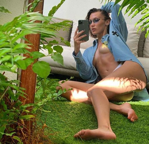 Bella Hadid  nude photo