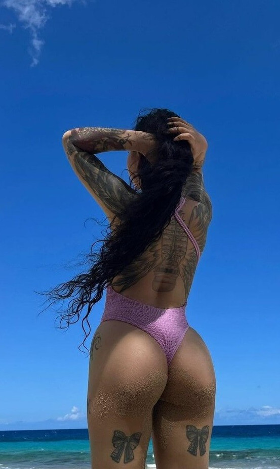 Bella Poarch Round Ass In Bikini  nude photo