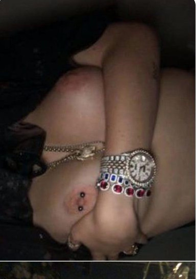 Bella Thorne Nude Tits Pierced Nipples  nude photo