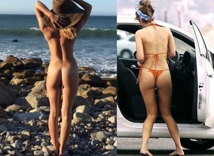 Bella Thorne Skimpy Thong Bikini Photo Shoot  nude photo