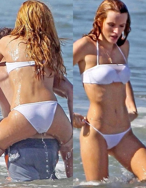 Bella Thorne Wet Bikini Ass  nude photo