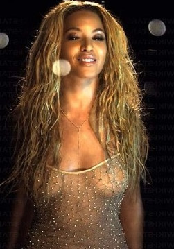 Beyonce Knowles See Through Nipples  nude photo