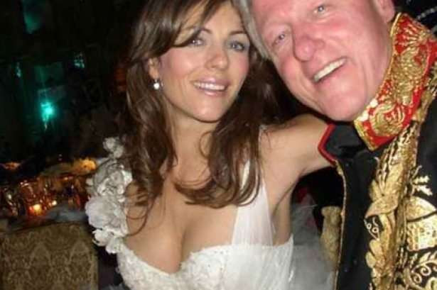 Bill Clinton Elizabeth Hurley  nude photo