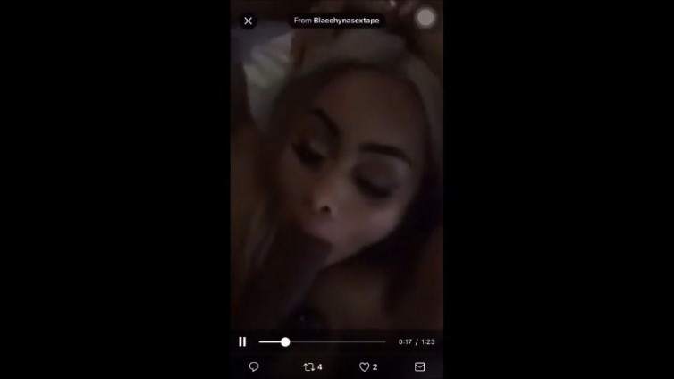 Blac Chyna Nude Big Dick Blowjob OnlyFans Leaked Porn Video  nude photo