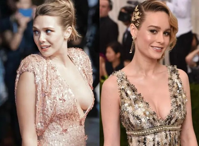 Brie Larson And Elizabeth Olsen Own Me Today  nude photo