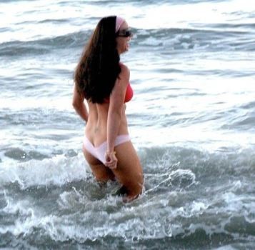 Britney Spears Beach Underwear  nude photo