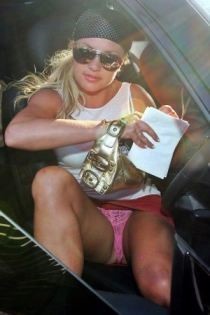 Britney Spears Car  nude photo