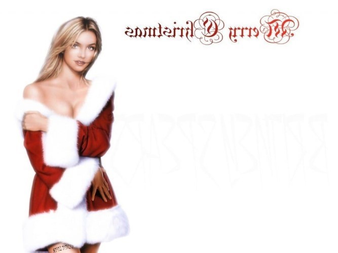 Britney Spears Christmas  nude photo