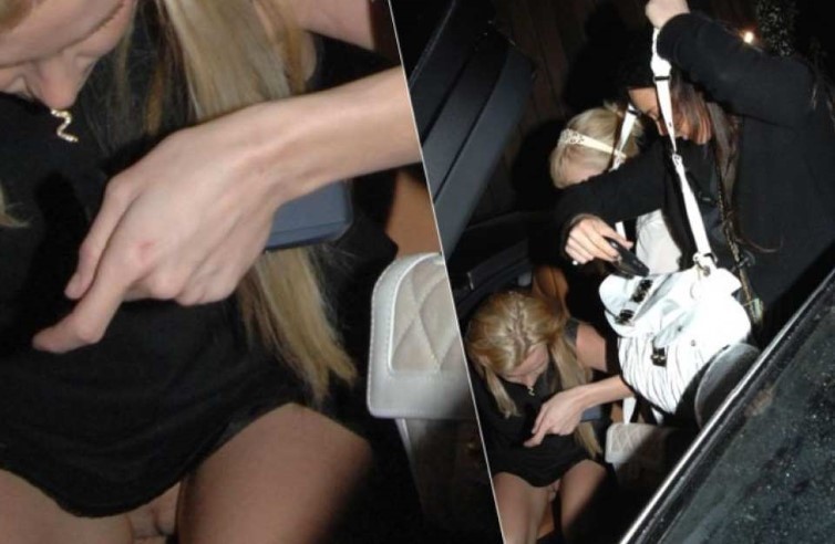 Britney Spears Flashes Hot Nude Pussy  nude photo