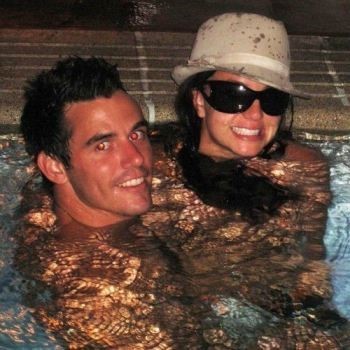 Britney Spears Topless Hot Tub  nude photo