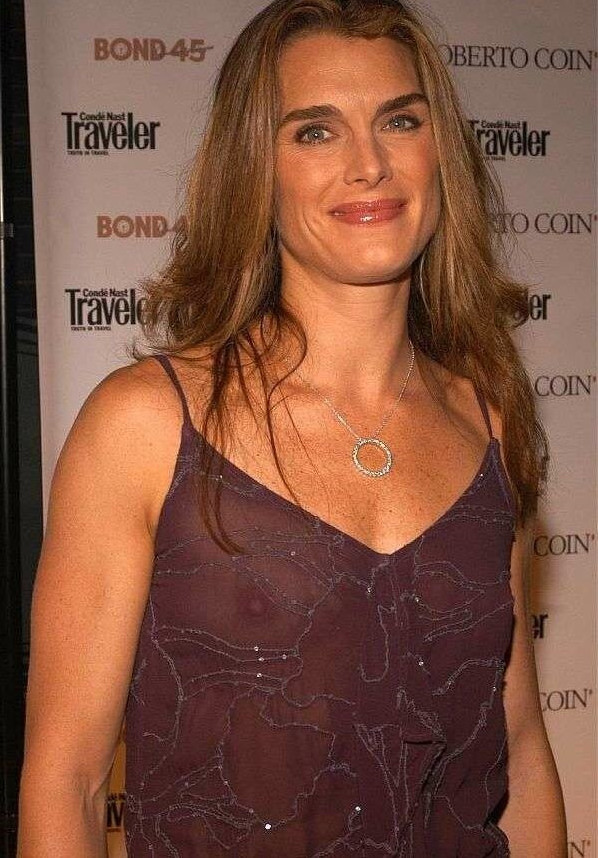 Brooke Shields Tits See Through  nude photo