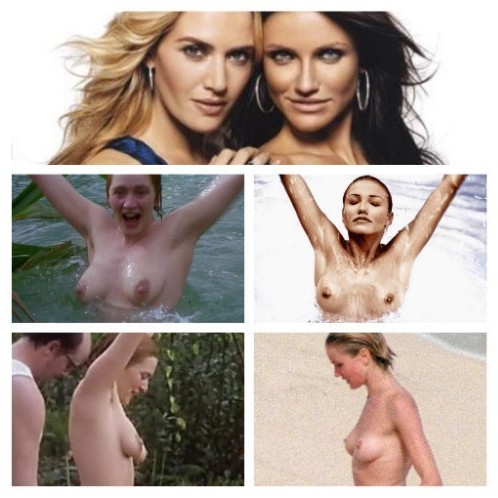 Cameron Diaz & Kate Winslet  nude photo