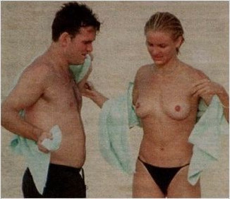 Cameron Diaz Topless  nude photo