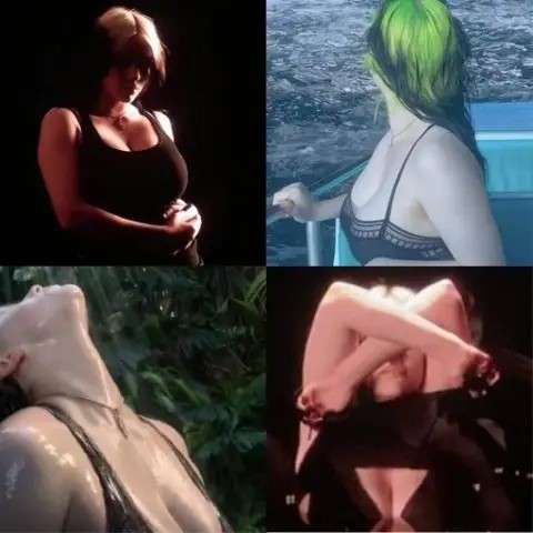 Can’t Decide Which Pic Of Billie Eilish’s Amazing Tits Should Get My Load Tonight  nude photo