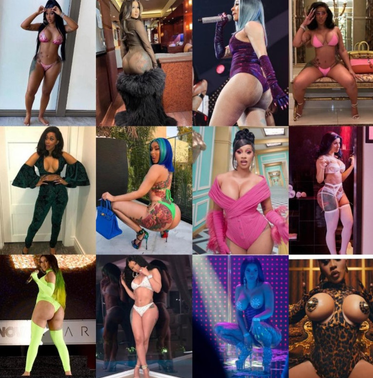 Cardi B Sexy Big Tits Photos  nude photo