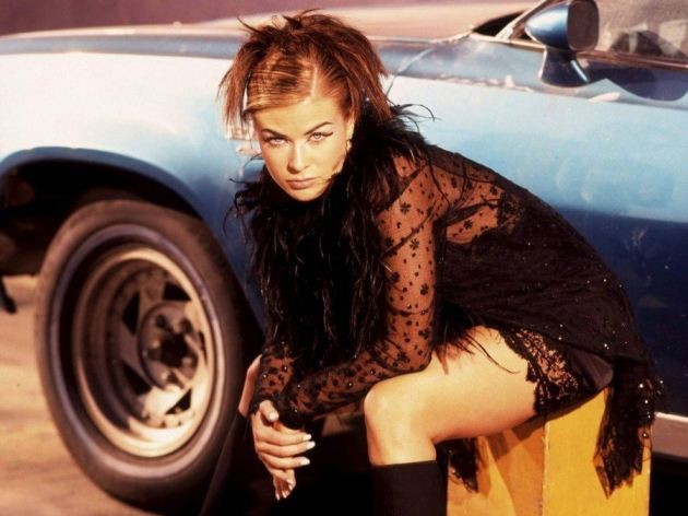 Carmen Electra With The Muscle Car  nude photo