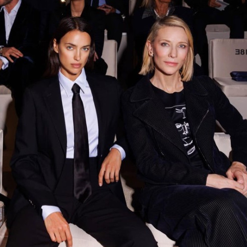 Cate Blanchett AND Irina Shayk  nude photo