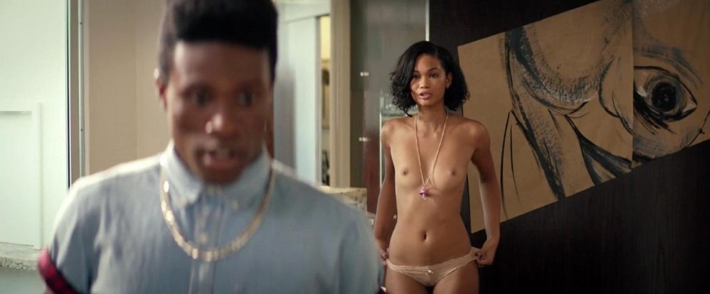 Chanel Iman Stripped Totally Nude  nude photo