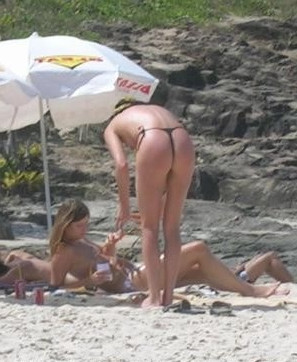 Charlize Theron Thong  nude photo