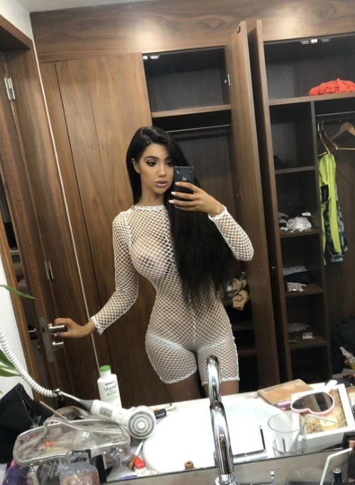 Chloe Khan big tits see through  nude photo