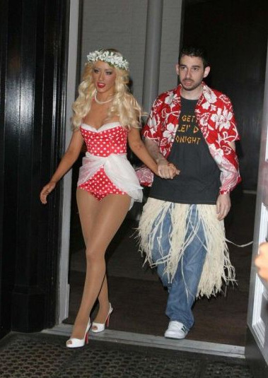 Christina Aguilera Pantyhose  nude photo