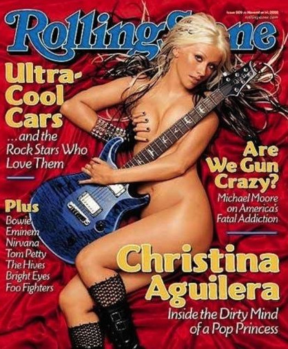Christina Aguilera Rolling Stone Magazine  nude photo