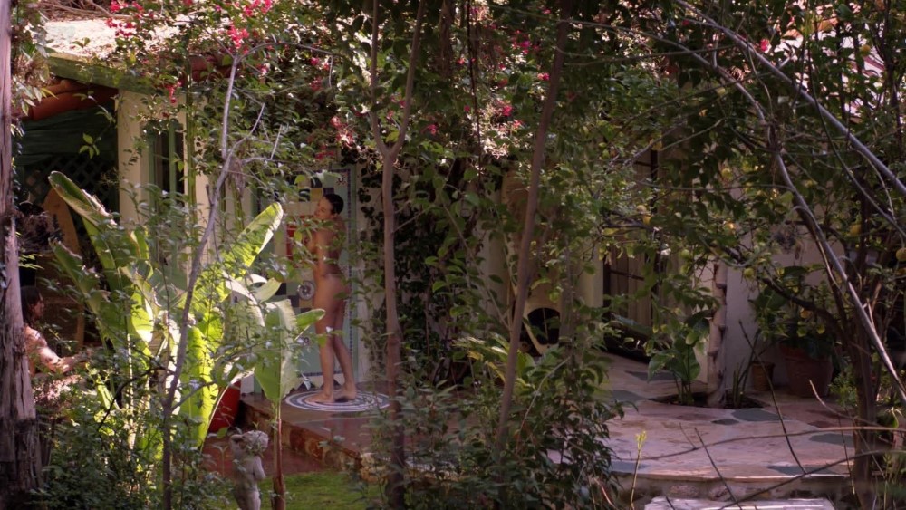 Christina Ochoa Naked Shower Outdoor  nude photo