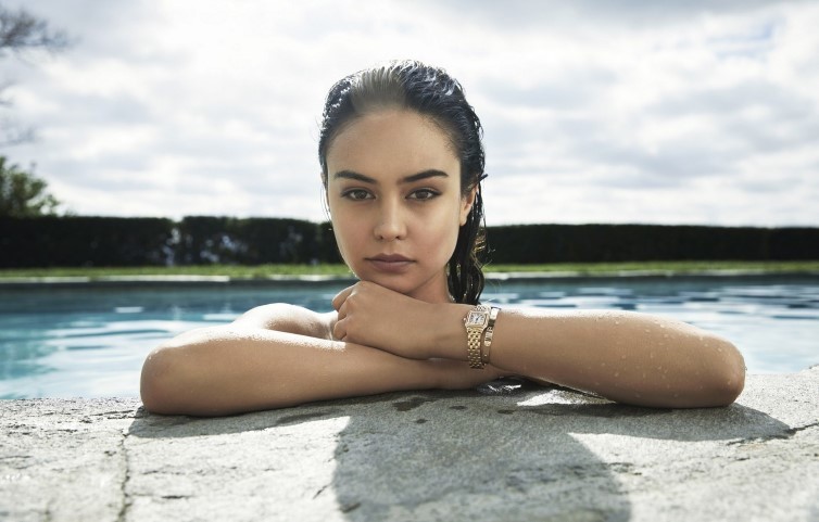Courtney Eaton Chilling In The Pool  nude photo