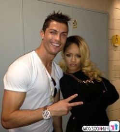 Cristiano Ronaldo Rihanna  nude photo