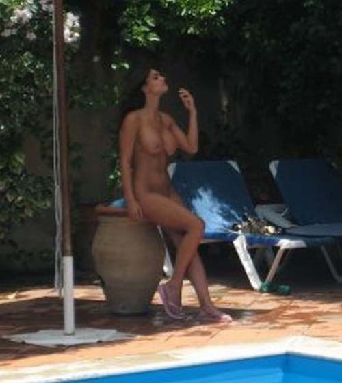 Cristina Del Basso Completely Naked Large Titties  nude photo