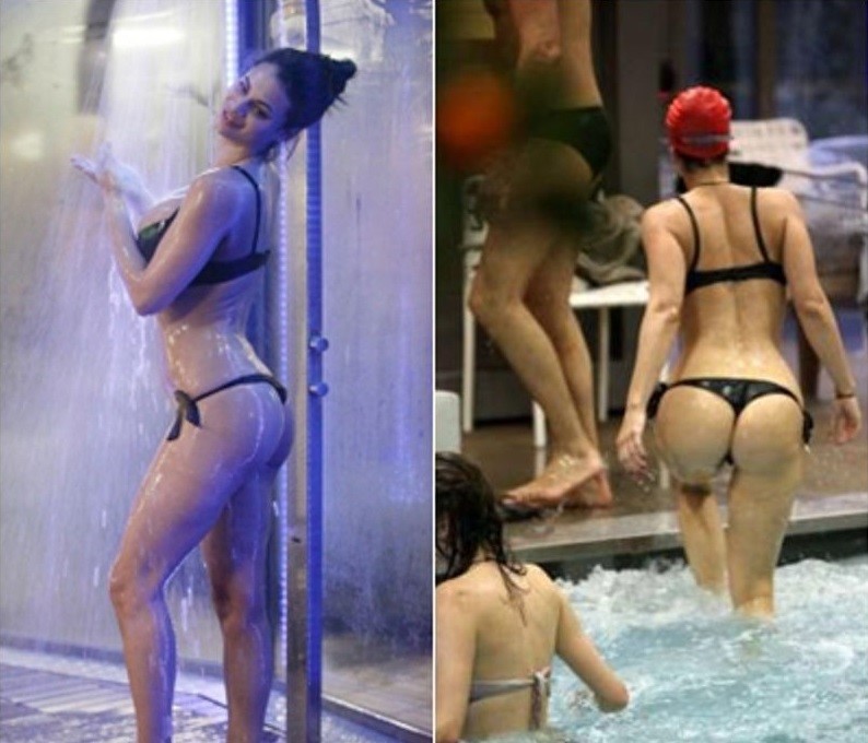 Cristina Del Basso Hot Ass In Thongs  nude photo