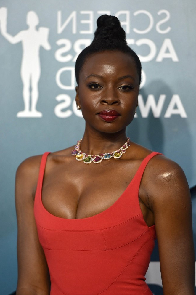 Danai Gurira Big Tits Cleavage Hot Actress  nude photo