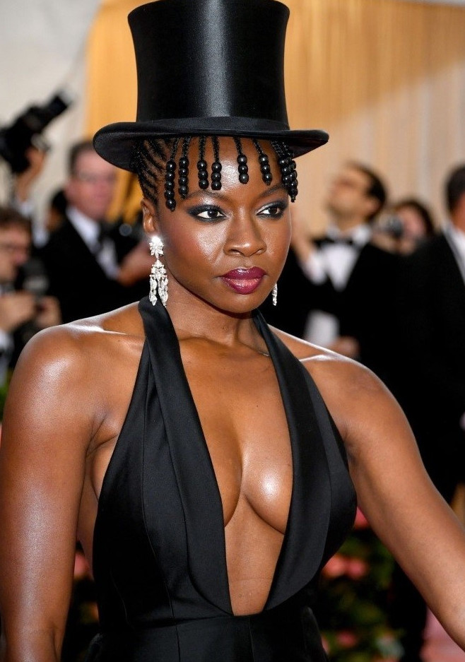 Danai Gurira Stunning Cleavage Sexy Actress  nude photo