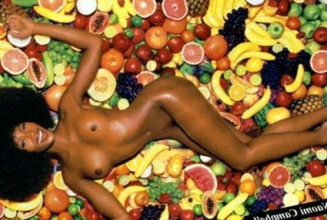 David Lachapelle Naomi Campbell  nude photo