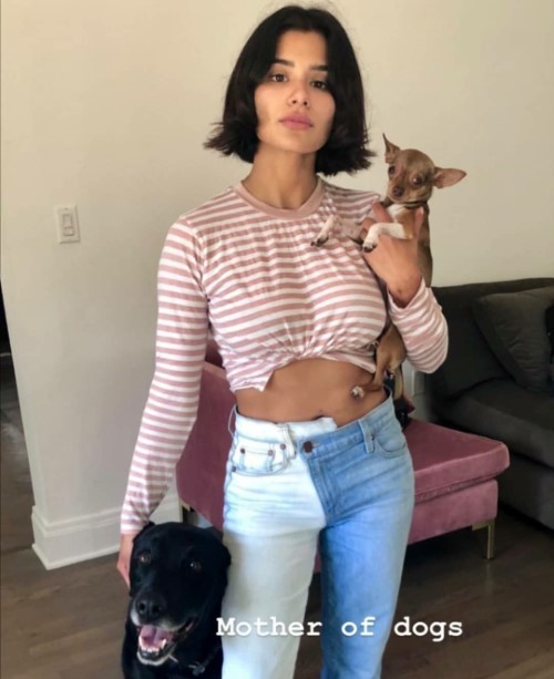 Diane Guerrero And Dogs  nude photo