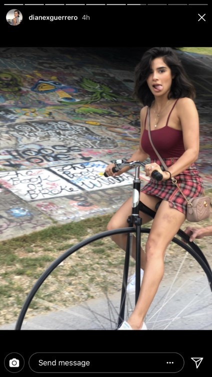 Diane Guerrero Bike  nude photo
