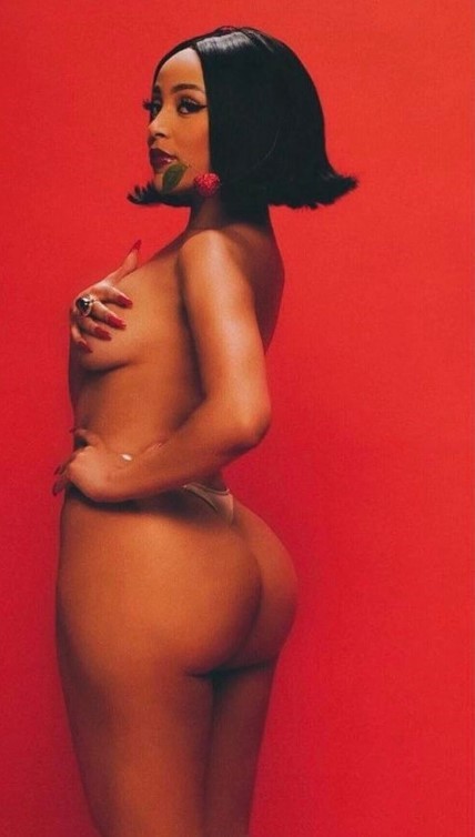 Doja Cat Braless Hot Booty In Thong  nude photo
