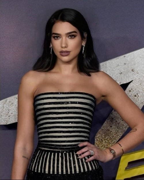 Dua Lipa Alita Battle Angel Premiere  nude photo