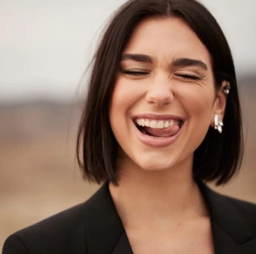 Dua Lipa Big Smile  nude photo