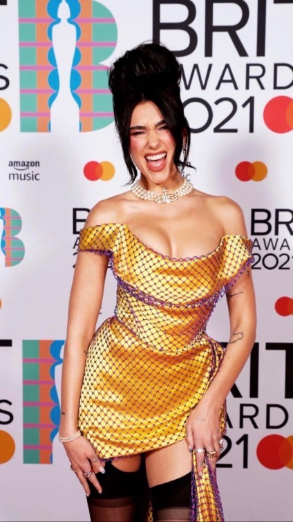 Dua Lipa Brit Awards  nude photo