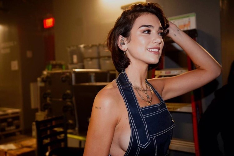 Dua Lipa Denim  nude photo
