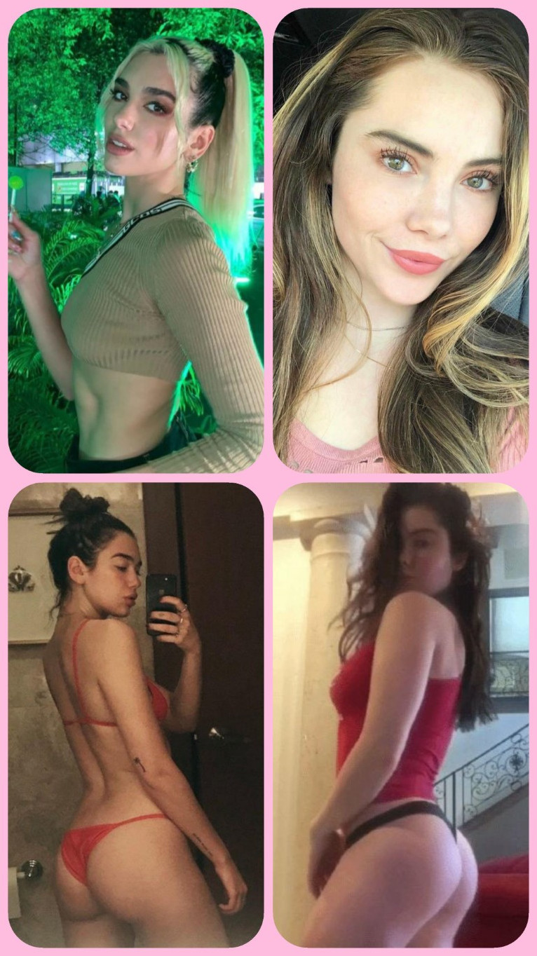 Dua Lipa McKayla Maroney Bikini Asses  nude photo