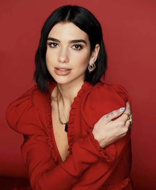 Dua Lipa Red  nude photo
