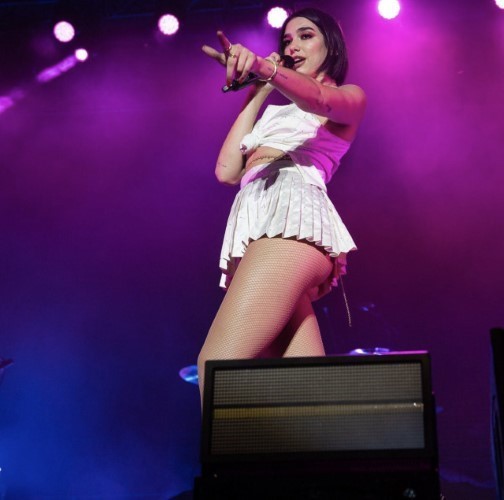 Dua Lipa Upskirt Ass  nude photo