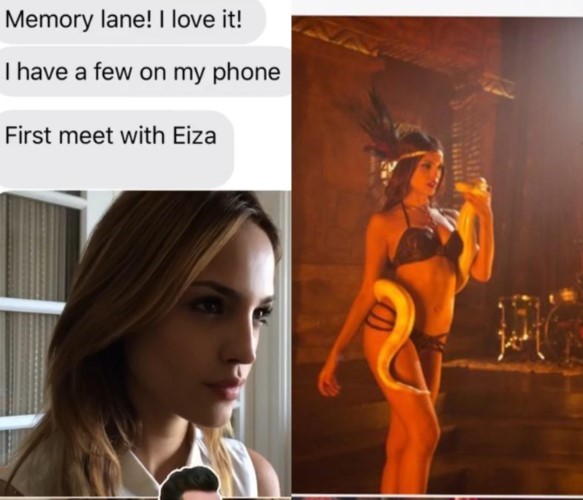 Eiza Gonzalez From Dusk Till Dawn Behind The Scenes  nude photo