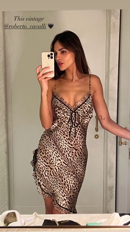Eiza Gonzalez In A Dress On Her Latest Ig Story  nude photo
