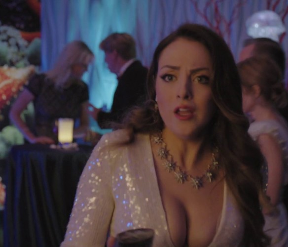 Elizabeth Gillies Dynasty Cleavage  nude photo