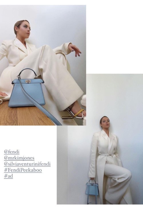 Elizabeth Gillies in white overcoat suit 1  nude photo