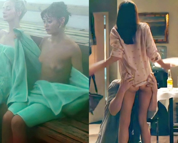 Ella Purnell Nude Tits Topless Hot Ass  nude photo